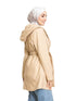 Sh - Beige Feather Jacket - Khotwh